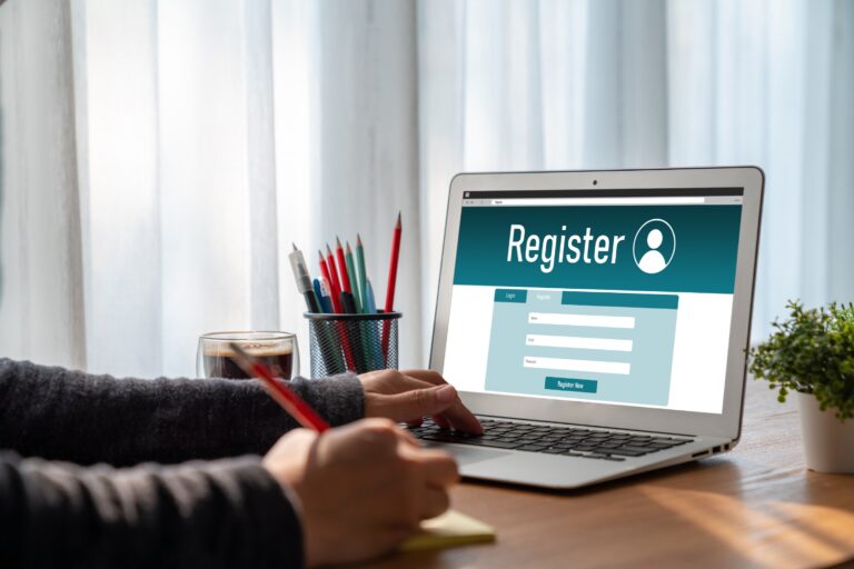 Online registration form for modish form filling