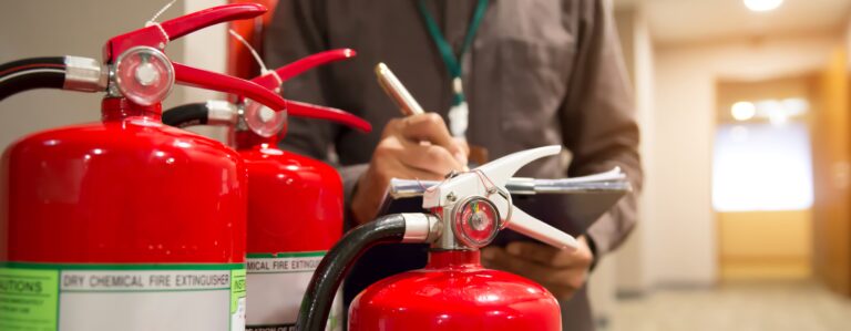 engineers-are-checking-fire-extinguishers-min