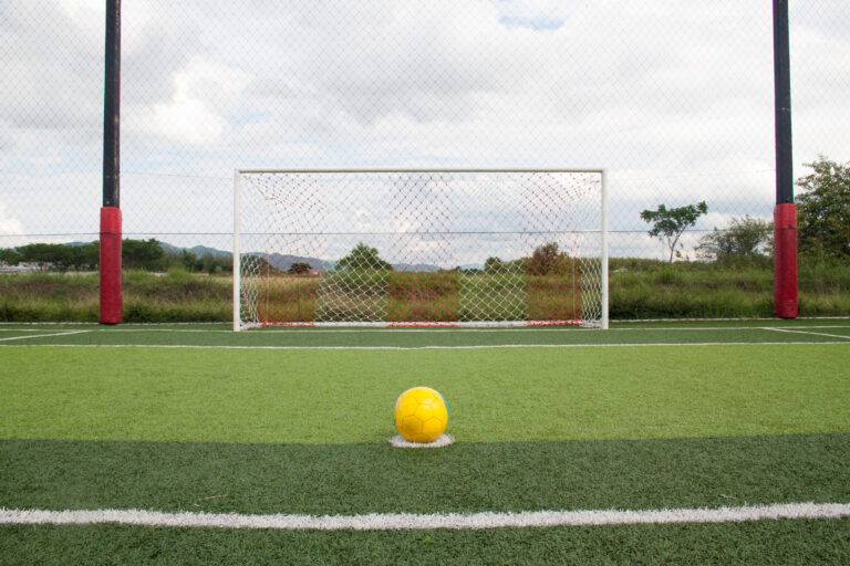 penalty kick artificial grass